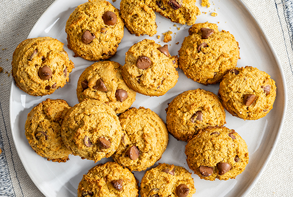 Chickpea Chocolate-Cashew Cookies